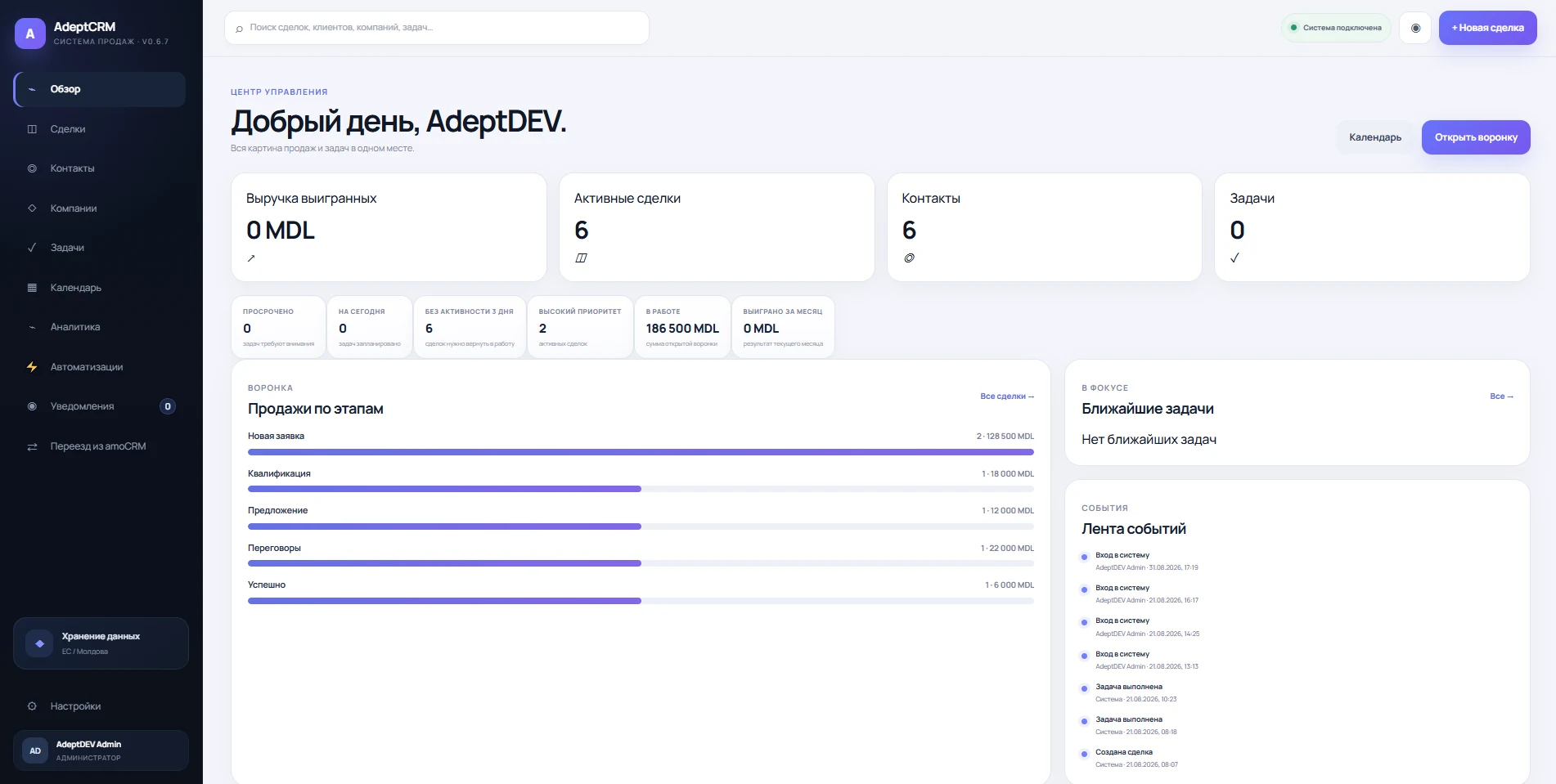 AdeptCRM